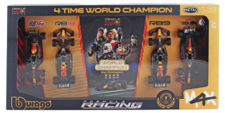 Red Bull Set F1 4x 4 Time World Champion