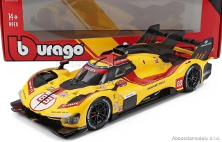 Ferrari 499P 3.0L Turbo V6 Team Ferrari AF Corse No.83 Winner 24h Le Mans 2025 R.Kubica - P.Hanson - Y.Ye