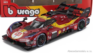 Ferrari 499P 3.0L Turbo V6 Team Ferrari AF Corse No.51 3rd 24h Le Mans 2025 A.P.Guidi - J.Calado - A.Giovinazzi