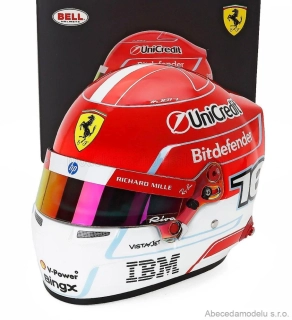 Model přilby 1/2 F1 Charles Leclerc 2026